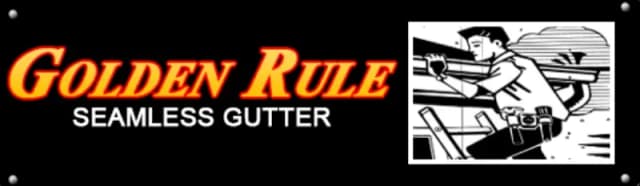 Golden Rule Seamless Gutter logo