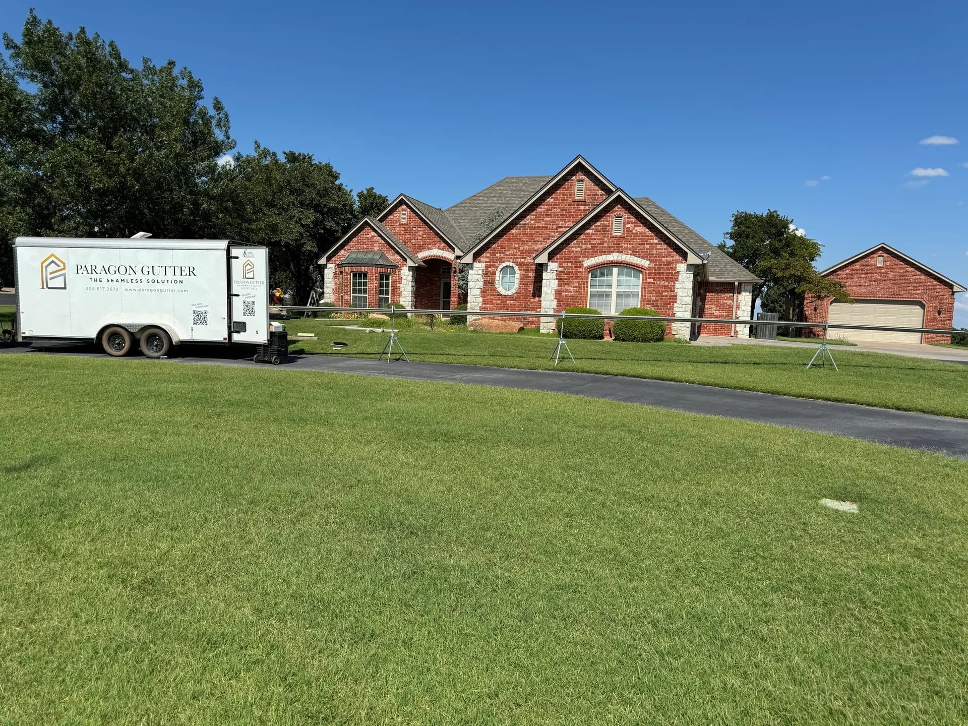 Paragon Gutter business background image